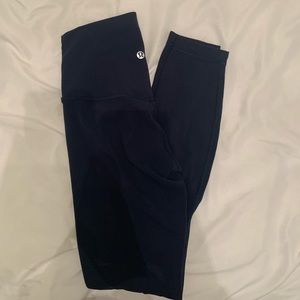 Navy align lulu leggings!